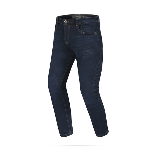 BELA CLARK PANTALONI UOMO SLIM FIT JEANS SCURO 32L BLU SPRAY – Yamoto.it