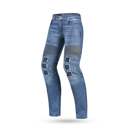 BELA PISTON PANTALONI UOMO JEANS SCURO 32L BLU SPRAY – Yamoto.it
