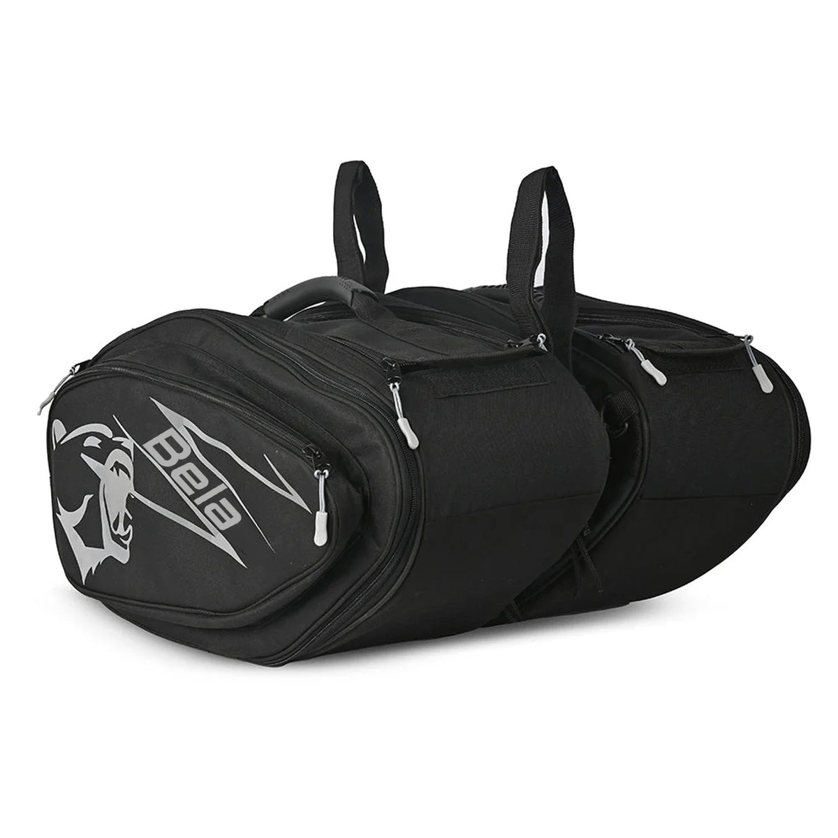 BELA ZAINO PELLE/TESSUTO RACER /UNICA NERO 