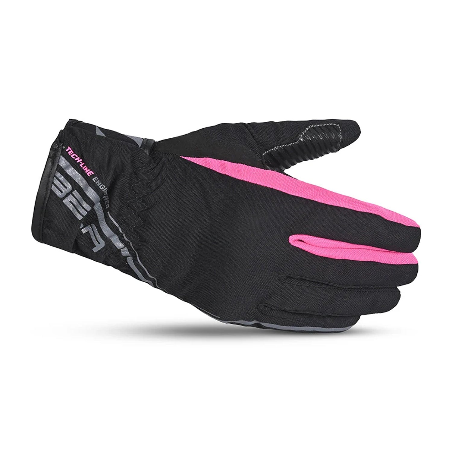BELA REBEL GUANTI INVERNALI IMPERMEABILI DONNA NERO ROSA 
