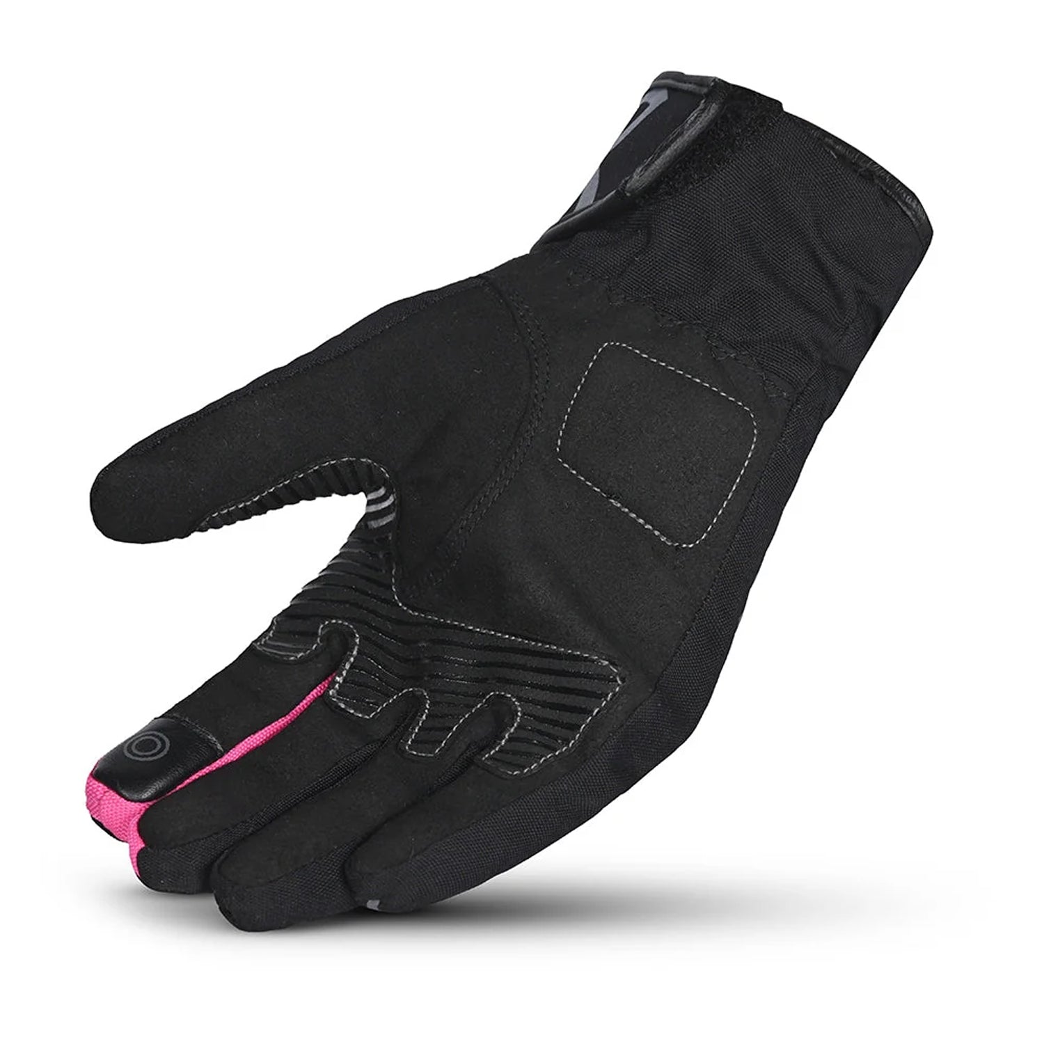 BELA REBEL GUANTI INVERNALI IMPERMEABILI DONNA NERO ROSA 