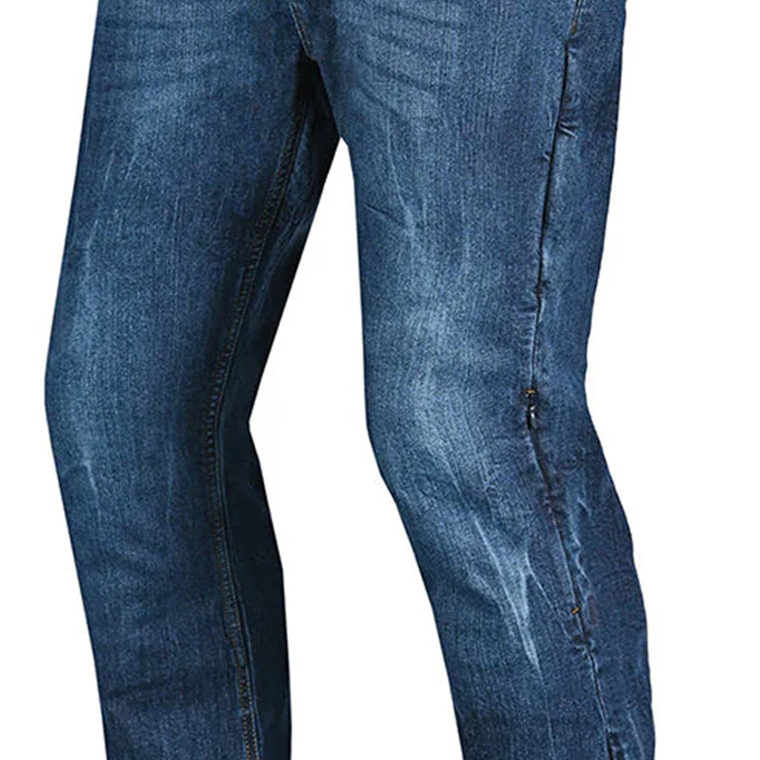 BELA RIO TIE & DYE JEANS DI MOTO UOMO BLU 34L 