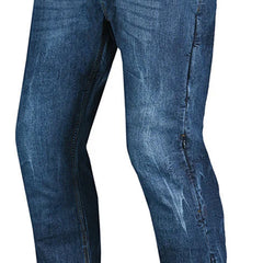BELA RIO TIE & DYE JEANS DI MOTO UOMO BLU 34L 