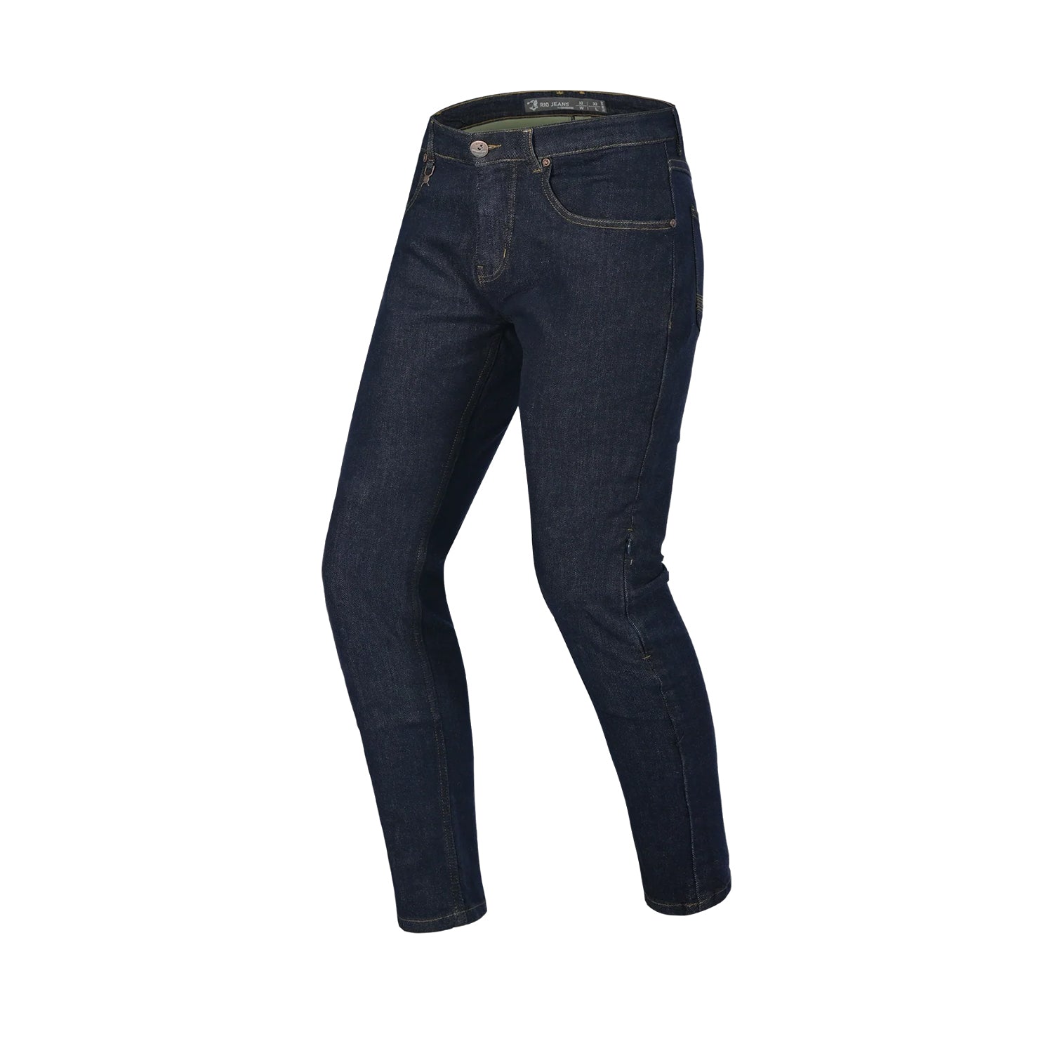 BELA RIO PANTALONI UOMO JEANS SCURO 32L BLU 