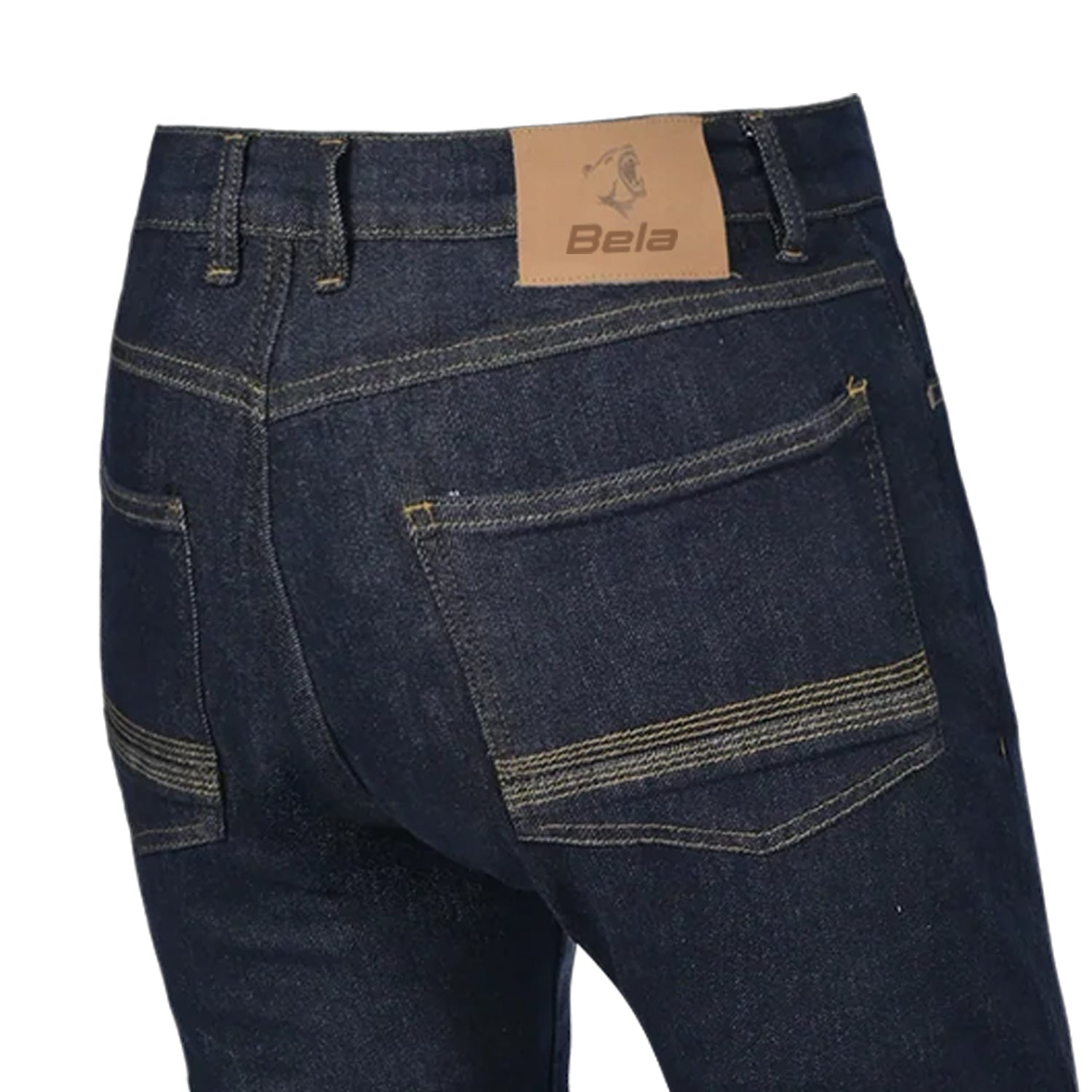 BELA RIO PANTALONI UOMO JEANS SCURO 32L BLU 