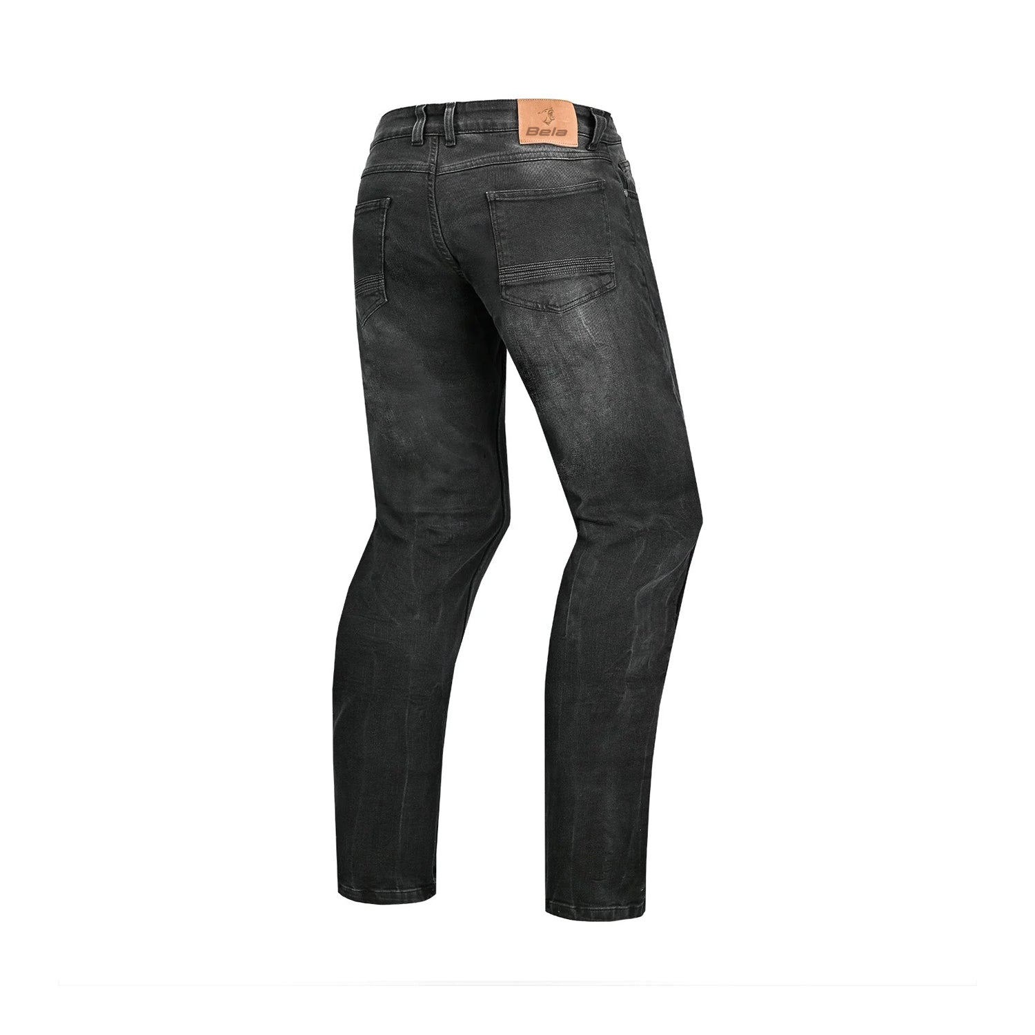 BELA RIO TIE & DYE PANTALONI UOMO JEANS 32L NERO 