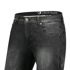 BELA RIO TIE & DYE PANTALONI UOMO JEANS 32L NERO 