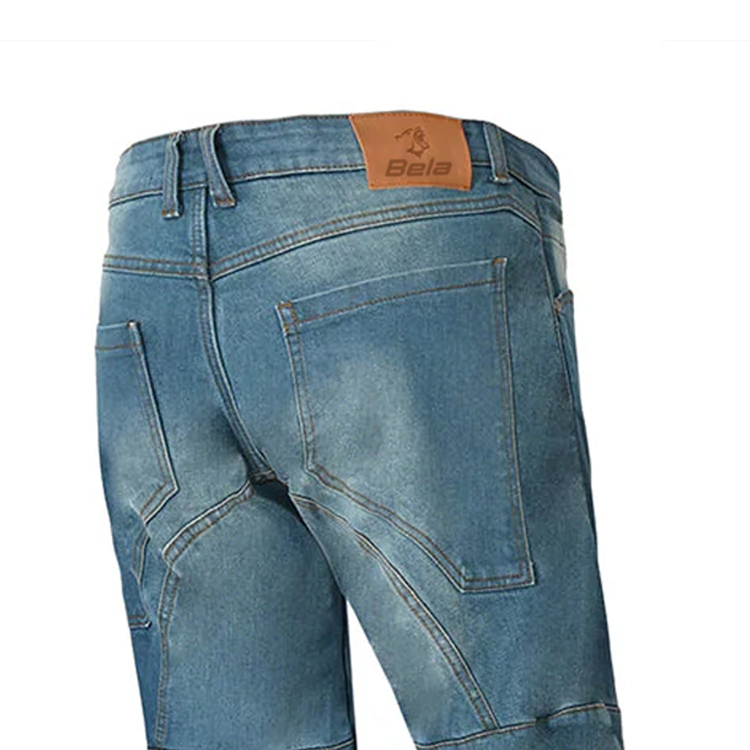 BELA ROCKER JEANS DI MOTO UOMO BLU 