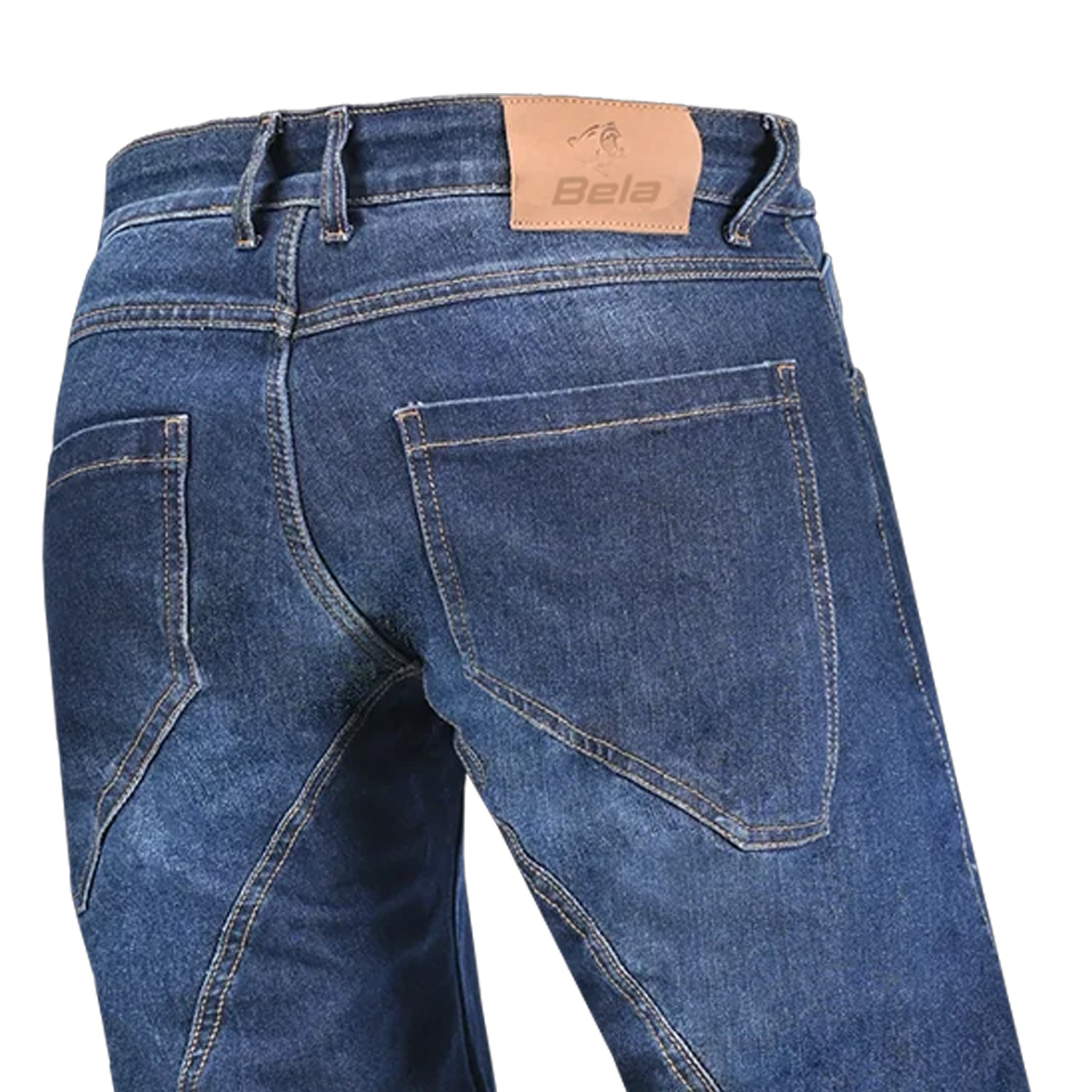 BELA ROCKER PANTALONI UOMO JEANS 34L BLU SPRAY BLU SPRAY 