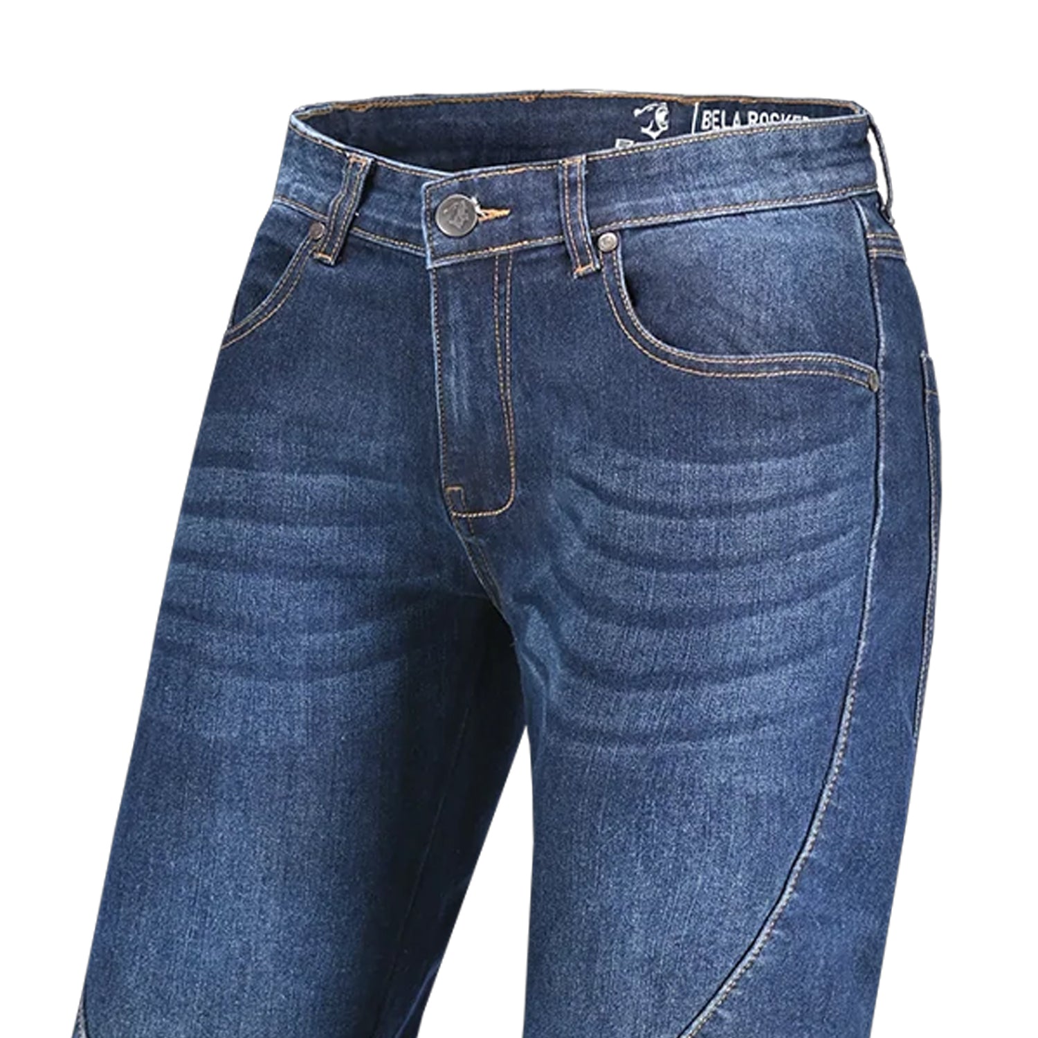BELA ROCKER PANTALONI UOMO JEANS 34L BLU SPRAY BLU SPRAY 