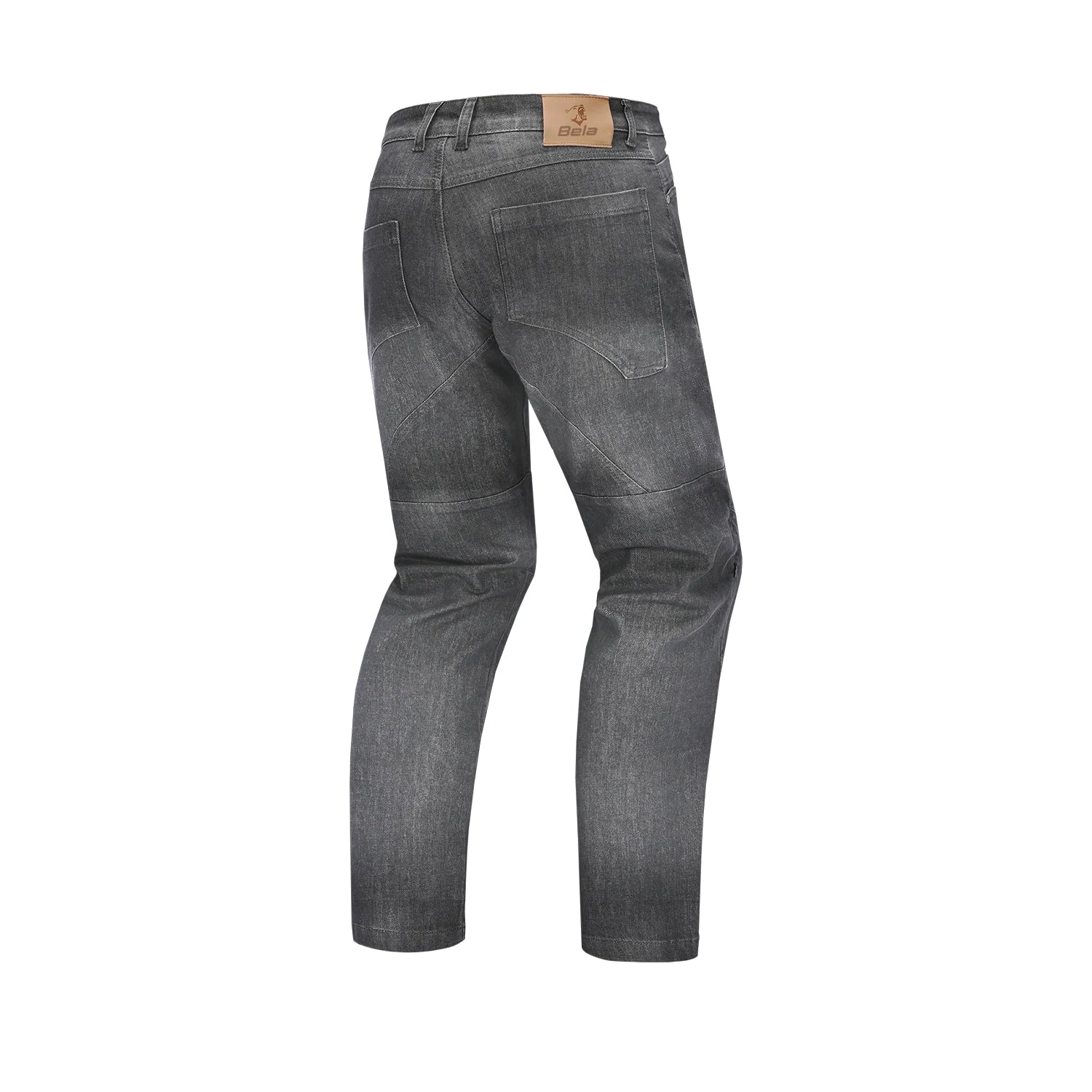 BELA ROCKER PANTALONI UOMO JEANS SPRUZZO 32L GRIGIO 