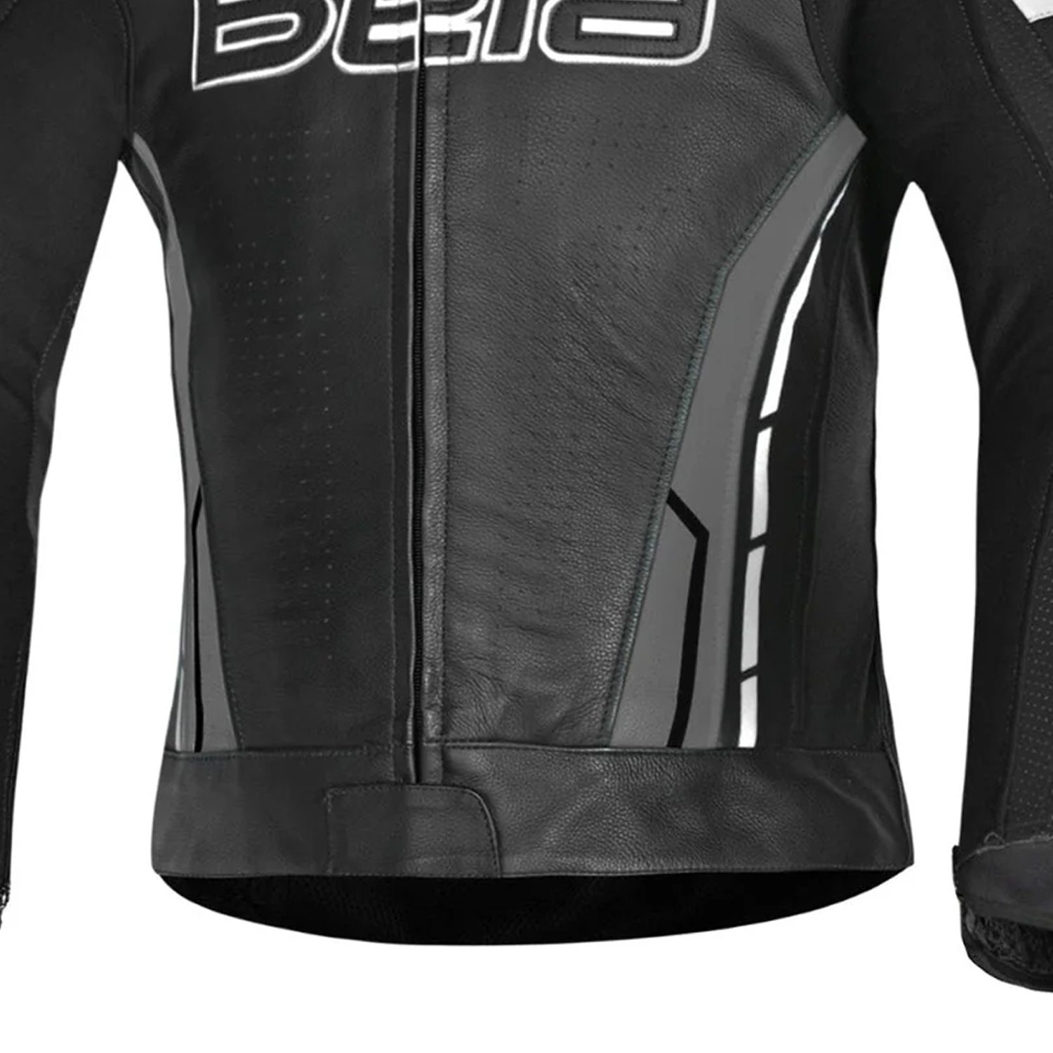 BELA ROCKET GIACCA UOMO IN PELLE ANTHIRA NERO 