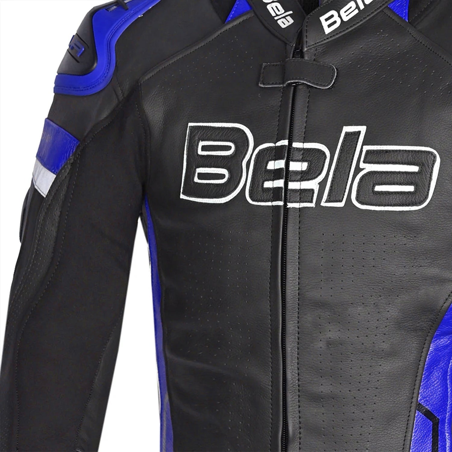 BELA ROCKET GIACCA UOMO (PELLE CANGURO MIX) NERO BLU 
