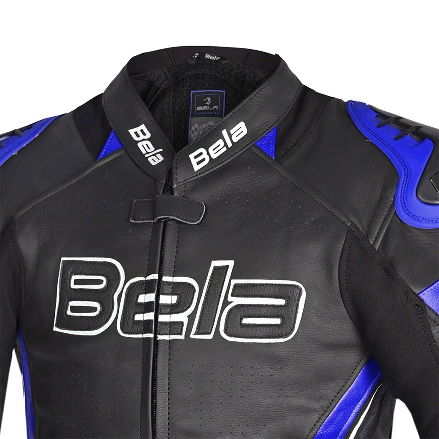 BELA ROCKET GIACCA UOMO (PELLE CANGURO MIX) NERO BLU 
