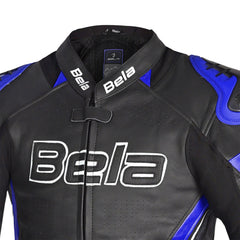 BELA ROCKET GIACCA UOMO (PELLE CANGURO MIX) NERO BLU 