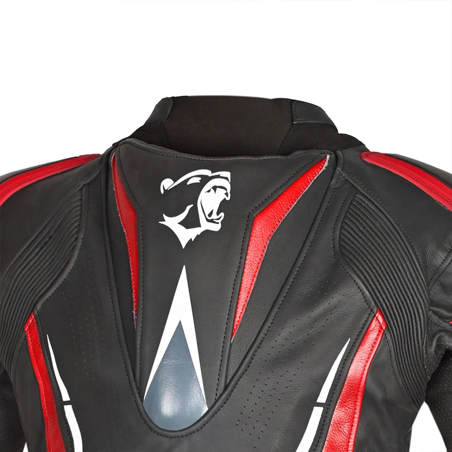 BELA ROCKET GIACCA UOMO MOTO IN PELLE NERA E ROSSA 