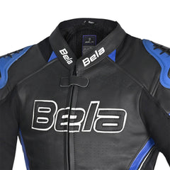 BELA ROCKET GIACCA DONNA (PELLE CANGURO MIX) NERO BLU 