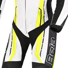 BELA ROCKET MIX KANGROO TUTA 1 PC DONNA BIANCO NERO GIALLO FLOU 