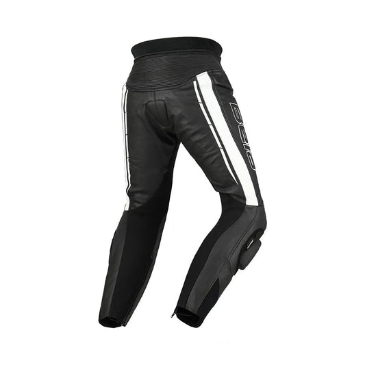 Bela Rocket Black White MEN'S Trousers (Kangaroo Leather Mix) – Yamoto.it