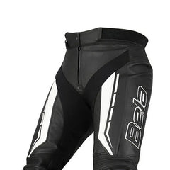 BELA ROCKET PELLE PANTALONI DONNA NERO GIALLO NERO BIANCO 