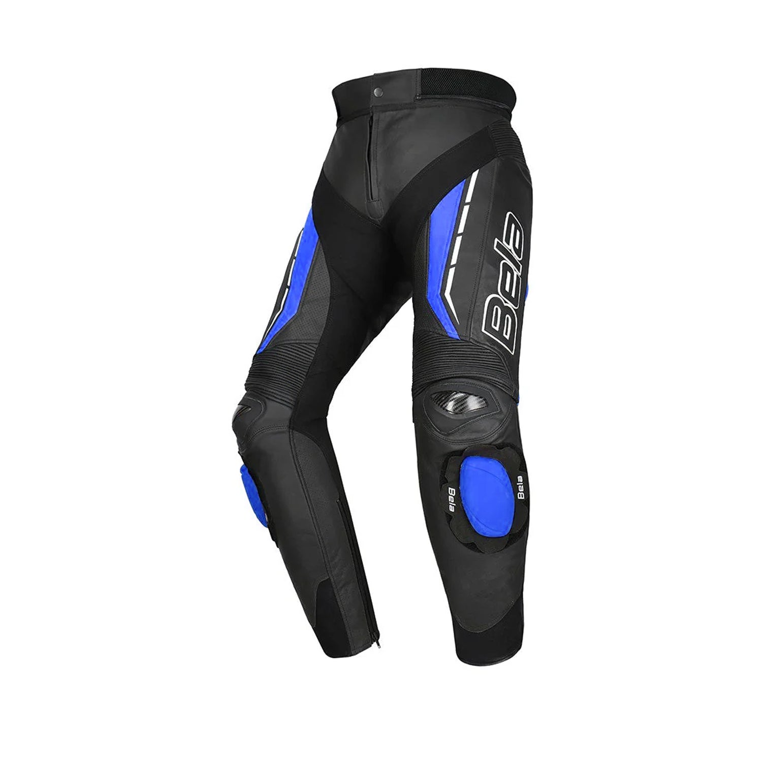 BELA ROCKET PELLE PANTALONI DONNA NERO GIALLO NERO BLU 