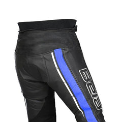 BELA ROCKET PELLE PANTALONI DONNA NERO GIALLO NERO BLU 