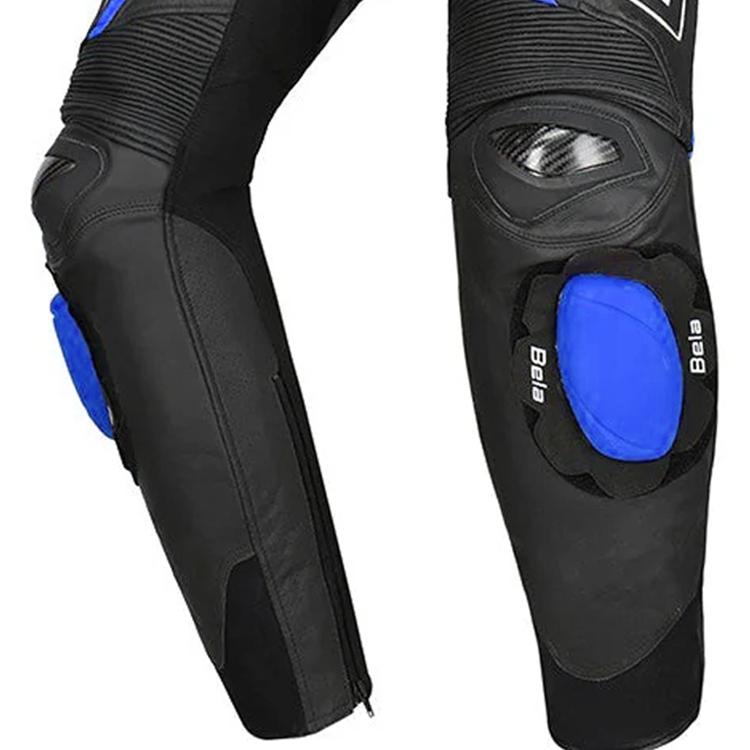 BELA ROCKET PELLE PANTALONI DONNA NERO GIALLO NERO BLU 