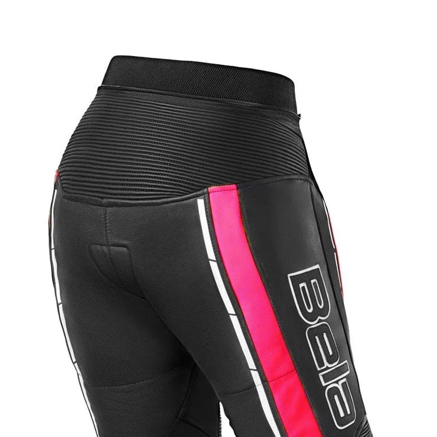 BELA ROCKET PELLE PANTALONI DONNA NERO GIALLO NERO ROSA 