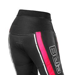 BELA ROCKET PELLE PANTALONI DONNA NERO GIALLO NERO ROSA 