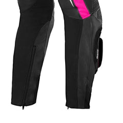 BELA ROCKET PELLE PANTALONI DONNA NERO GIALLO NERO ROSA 
