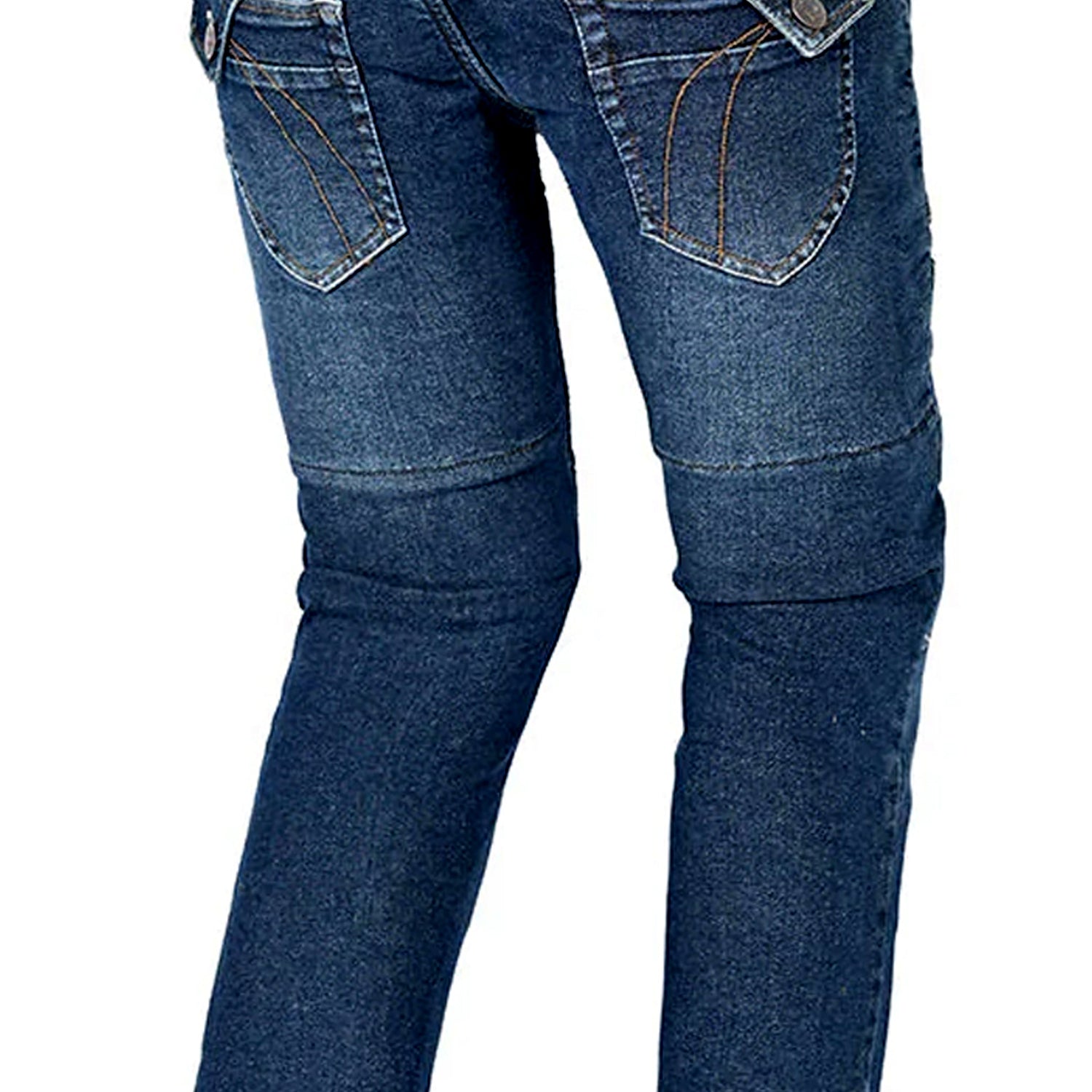 BELA ROSEKIN 32L JEANS DI MOTO DONNA CALZINI  BLU 