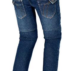 BELA ROSEKIN 32L JEANS DI MOTO DONNA CALZINI  BLU 