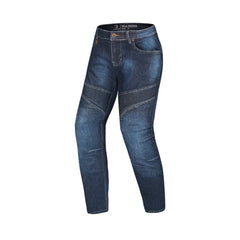 BELA ROSEKIN PANTALONI DONNA JEANS CALZE 32L BLU 