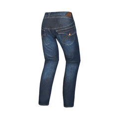 BELA ROSEKIN PANTALONI DONNA JEANS CALZE 32L BLU 