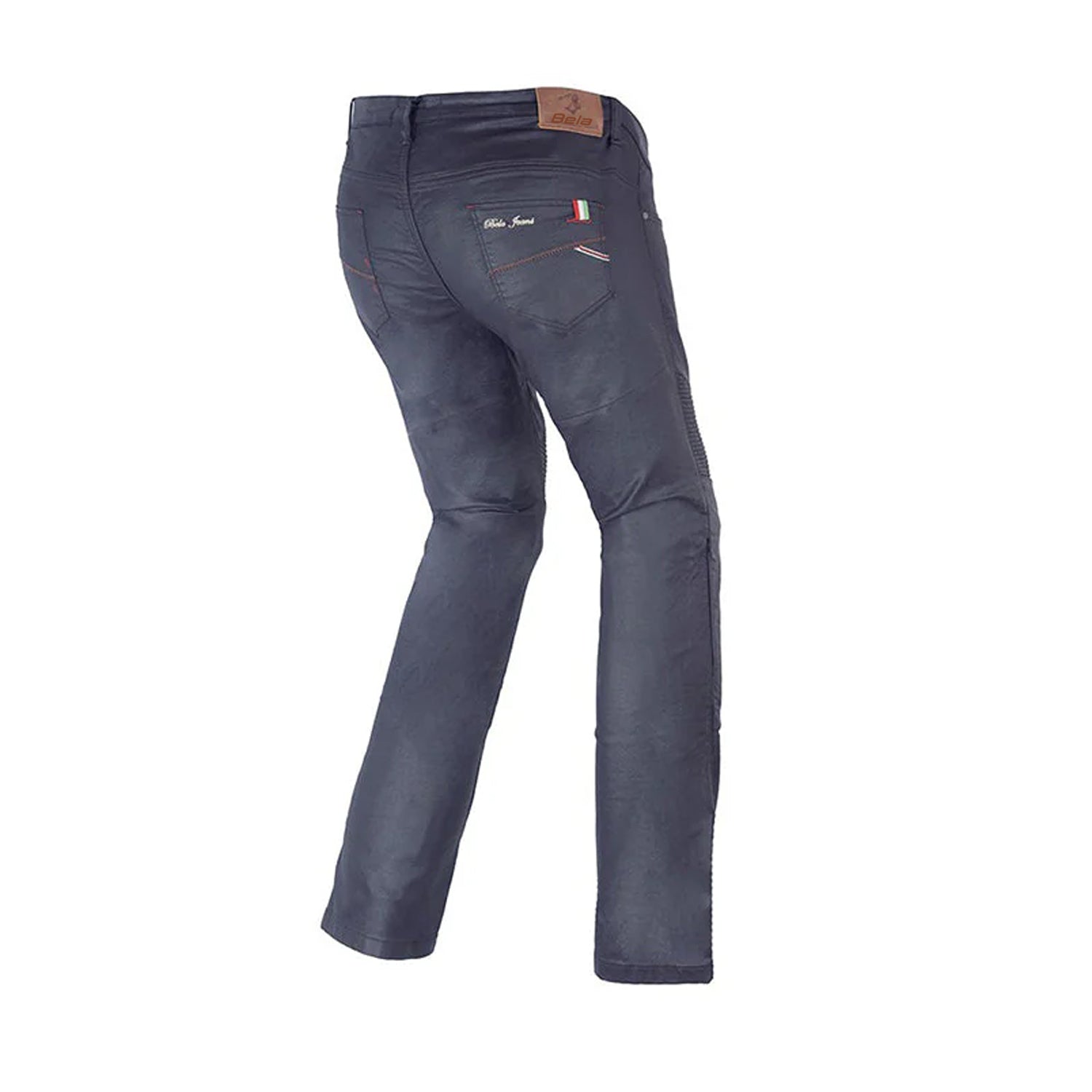 BELA SHIRLEY PANTALONI UOMO JEANS RIVESTITI CERA BLU 
