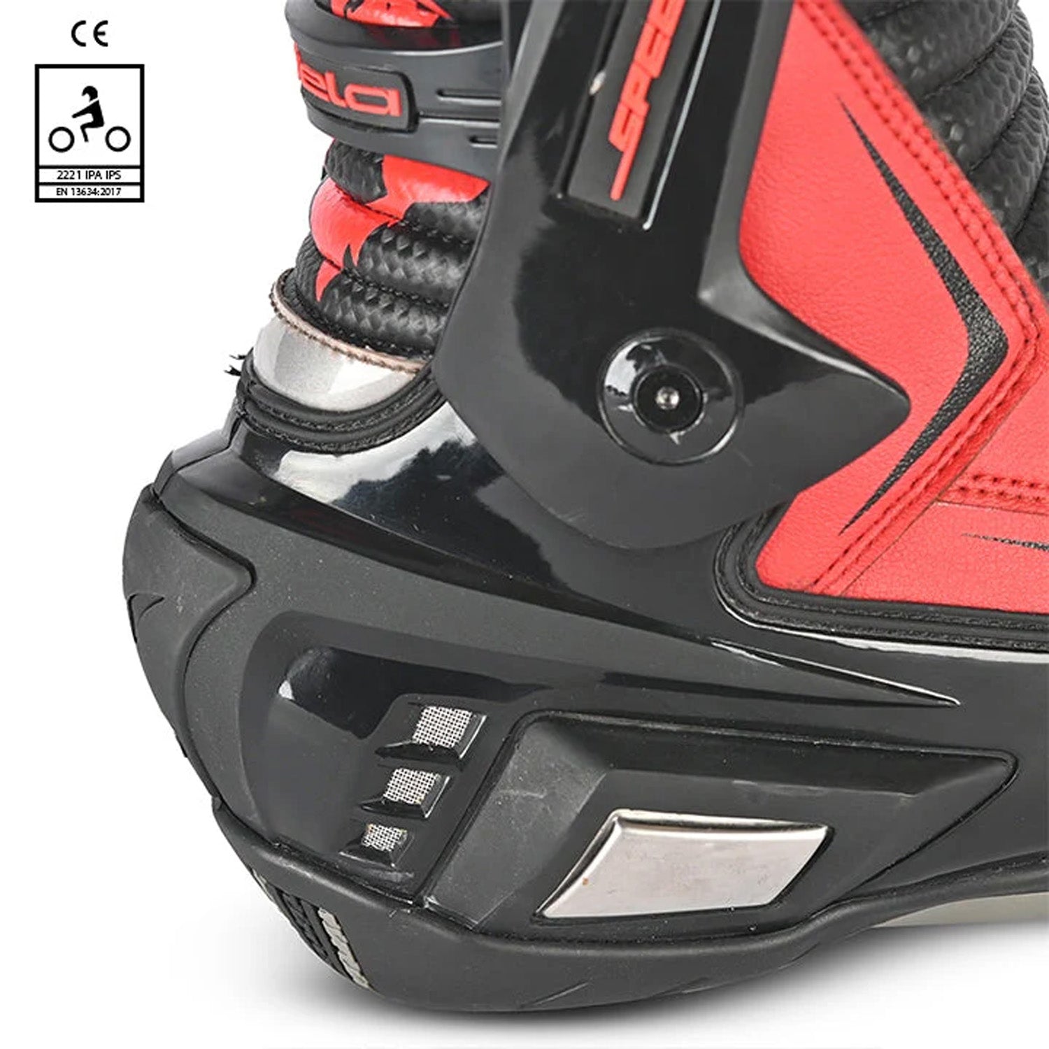 BELA SPEEDO 2.0 STIVALI NERO ROSSO 