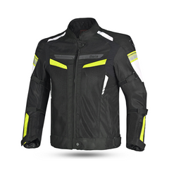 BELA SPRINTER GIACCA DUE STRATI GIACCA UOMO MOTO FLU NERO GIALLO 