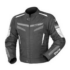 BELA SPRINTER GIACCA DUE STRATI UOMO MOTO NERO GRIGIO 