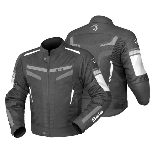 BELA SPRINTER GIACCA DUE STRATI UOMO MOTO NERO GRIGIO – Yamoto.it