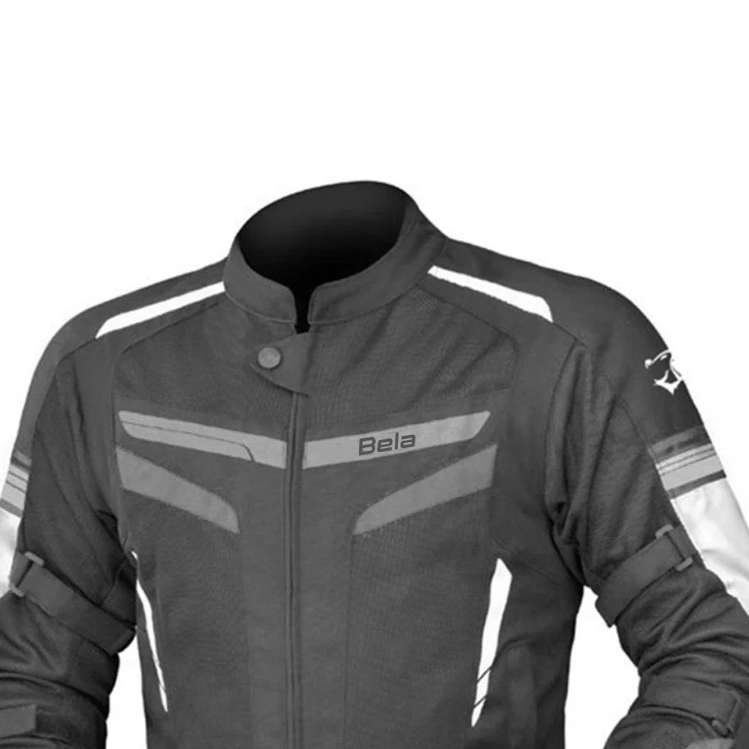 BELA SPRINTER GIACCA DUE STRATI UOMO MOTO NERO GRIGIO 