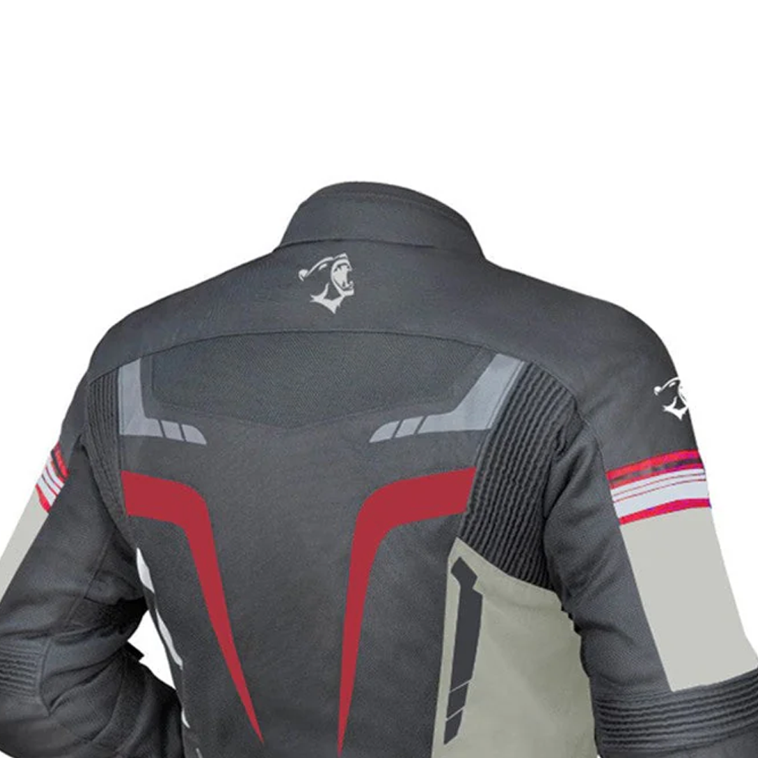 BELA SPRINTER GIACCA DUE STRATI UOMO MOTO NERO/GHIACCIO/ROSSO 