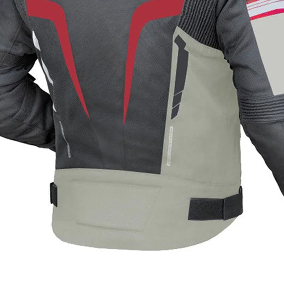 BELA SPRINTER GIACCA DUE STRATI UOMO MOTO NERO/GHIACCIO/ROSSO 