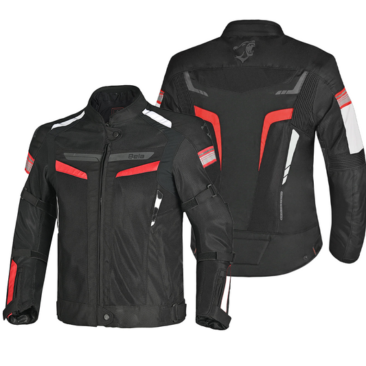 BELA SPRINTER GIACCA DUE STRATI TESSILE BAMBINI NERO ROSSO – Yamoto.it