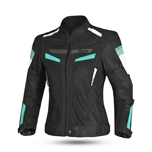 BELA SPRINTER GIACCA DUE STRATI DONNA TESSILE TURCHESE NERO – Yamoto.it
