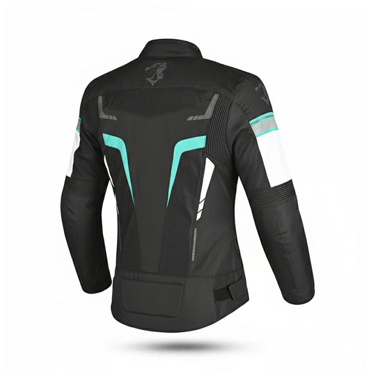 BELA SPRINTER GIACCA DUE STRATI DONNA TESSILE TURCHESE NERO – Yamoto.it