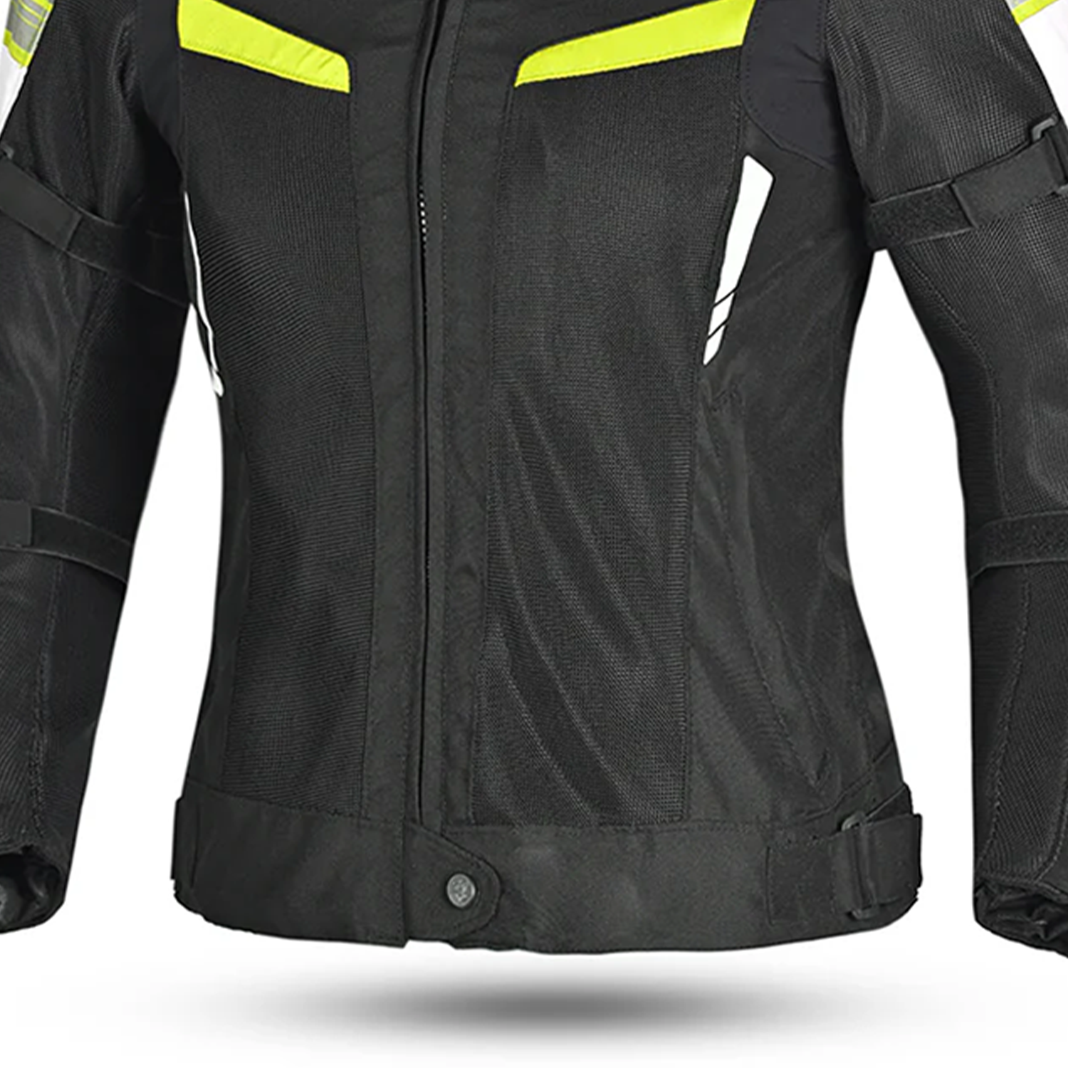 BELA SPRINTER GIACCA DUE STRATI DONNA MOTO FLU NERO GIALLO 