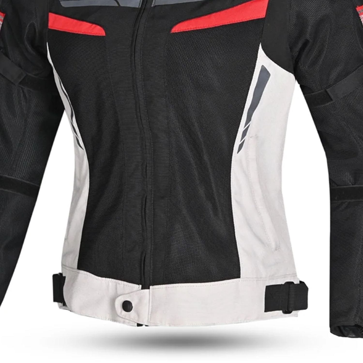 BELA SPRINTER GIACCA DUE STRATI DONNA MOTO NERO/GHIACCIO/ROSSO 