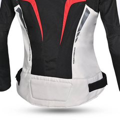 BELA SPRINTER GIACCA DUE STRATI DONNA MOTO NERO/GHIACCIO/ROSSO 