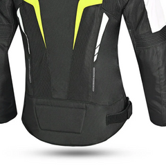 BELA SPRINTER GIACCA DUE STRATI DONNA MOTO FLU NERO GIALLO 