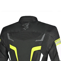 BELA SPRINTER GIACCA DUE STRATI DONNA MOTO FLU NERO GIALLO 